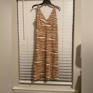 zebra print dress
